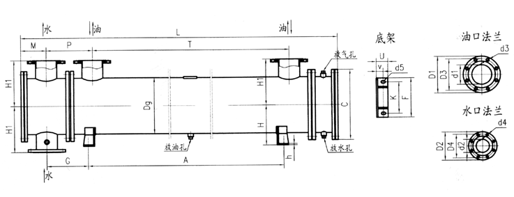 2LQF1W 型列管式冷却器